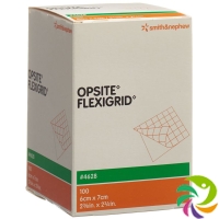 Opsite Flexigrid Folienverband 6x7cm 100 Beutel