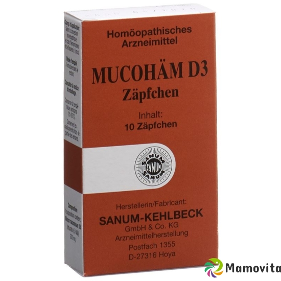 Mucohaem Zäpfchen 10 Stück buy online