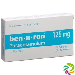 Ben U Ron 125mg 10 Zäpfchen