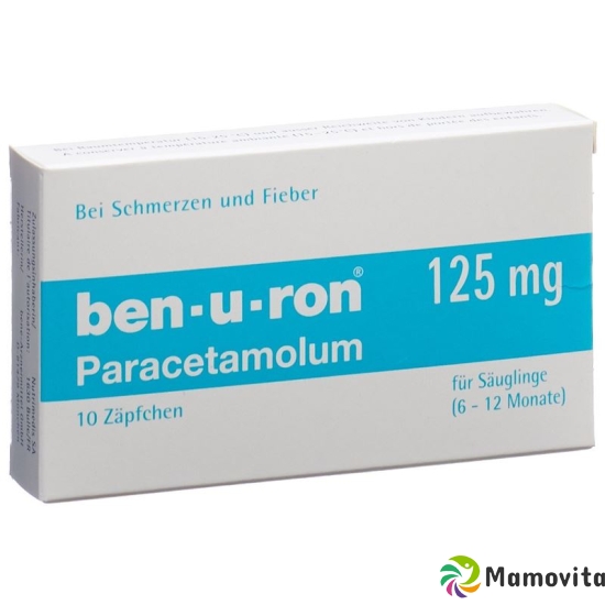 Ben U Ron 125mg 10 Zäpfchen buy online