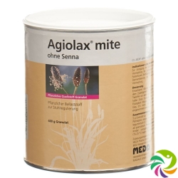 Agiolax Mite Granulat Dose 400g