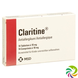 Claritine 10mg 14 Tabletten