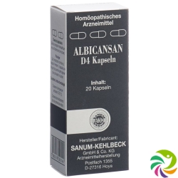 Albicansan Kapseln D 4 20 Stück