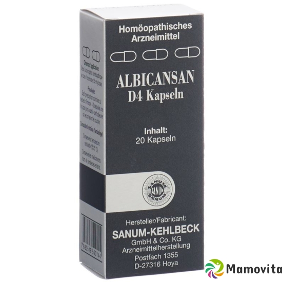 Albicansan Kapseln D 4 20 Stück buy online