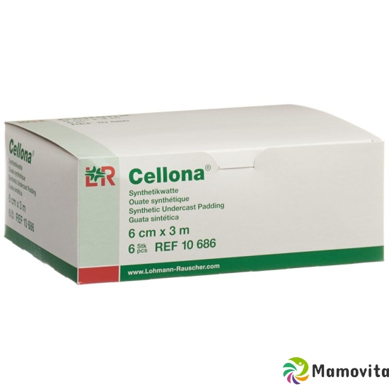 Cellona Synthetikwatte 6cmx3m Weiss Rolle 6 Stück buy online