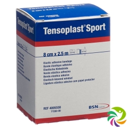 Tensoplast Sport elastische Klebebinde 8cm x 2.5m