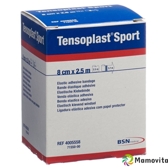 Tensoplast Sport elastische Klebebinde 8cm x 2.5m buy online