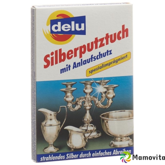 Delu silver cleaning cloth with tarnish protection buy online