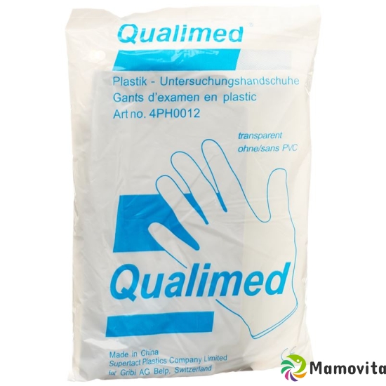 Qualimed Plastik Handschuhe Universal 100 Stück buy online