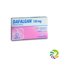 Dafalgan 150mg 10 Zäpfchen