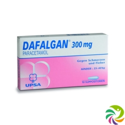 Dafalgan 300mg 10 Zäpfchen