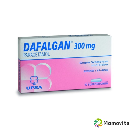 Dafalgan 300mg 10 Zäpfchen buy online