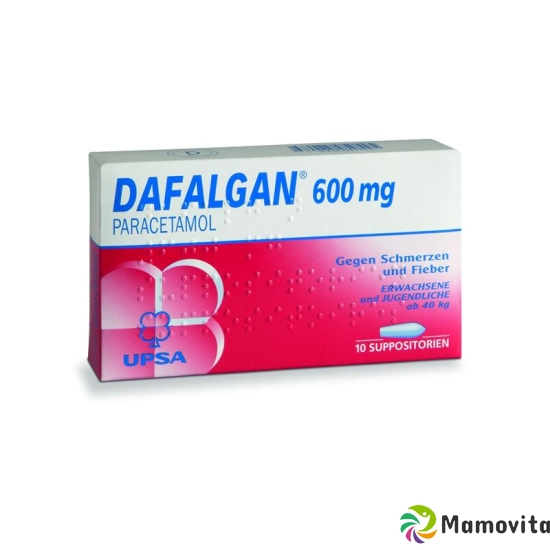 Dafalgan 600mg 10 Zäpfchen buy online