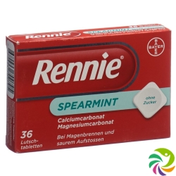 Rennie Spearmint 36 Lutschtabletten