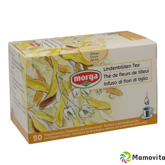 Morga Lime blossom tea with sleeves 20 pieces buy online