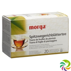 Morga Spitzwegerich Tee Beutel 20 Stück