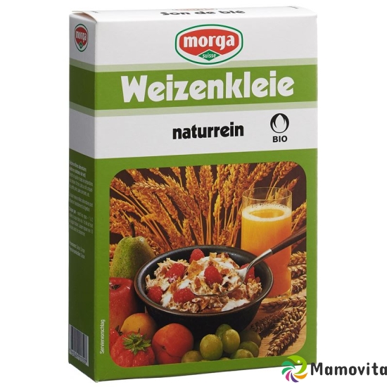 Morga Bio Weizenkleie Naturrein Knospe 250g buy online