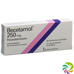 Becetamol Kautabletten 250mg 20 Stück