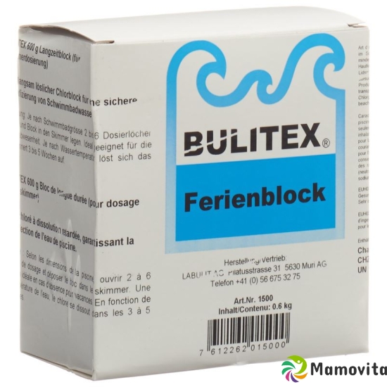 Bulitex Ferienblock 600g buy online