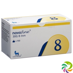 Novofine Injektionsnadeln 8mm 30g 100 Stück