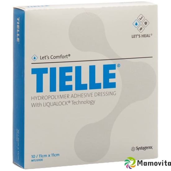 Let's Comfort Tielle Classic Hydropolymer-Schaumverband 11x11cm 10 Beutel buy online