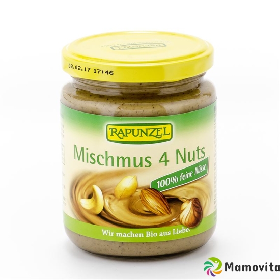 Rapunzel Mischmus 4 Nuts Glas 250g buy online