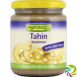 Rapunzel Tahin Sesammus ohne Salz Glas 250g