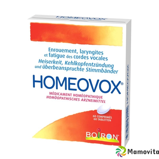 Homeovox Tabletten 60 Stück buy online