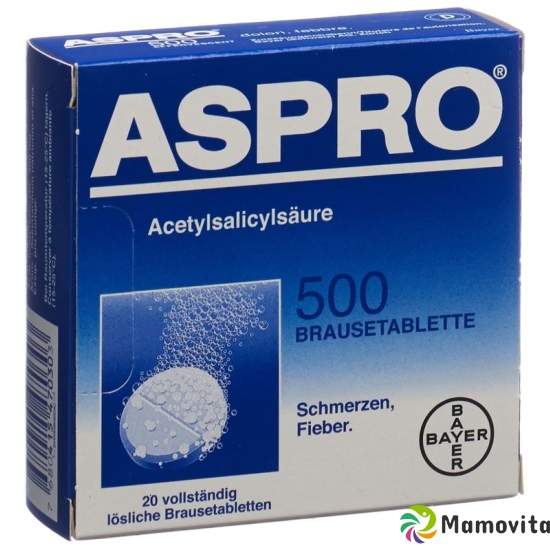 Aspro 500mg 20 Brausetabletten buy online