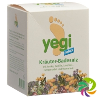 Yegi Relax Kräuter Fussbadesalz 8 Beutel à 50g