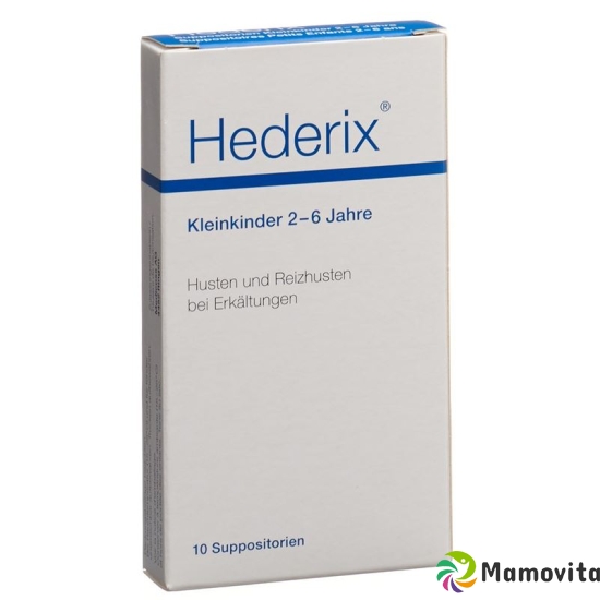 Hederix Kleinkinder Zäpfchen 10 Stück buy online