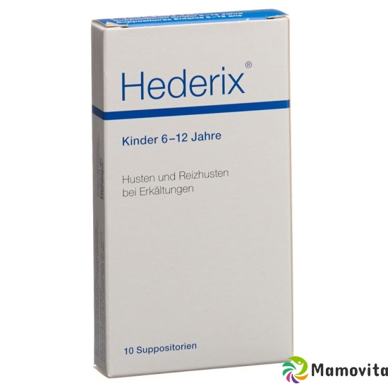 Hederix Kinder Zäpfchen 10 Stück buy online