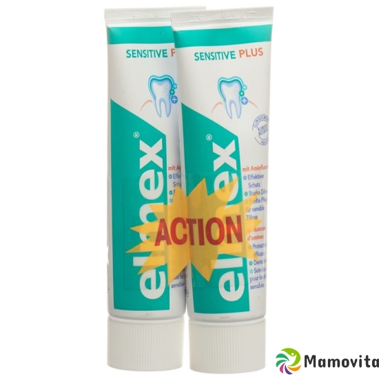 Elmex Sensitive Plus Zahnpasta 2x 75ml buy online