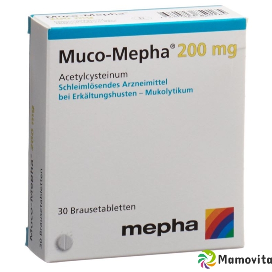 Muco Mepha Brausetabletten 200mg 30 Stück buy online