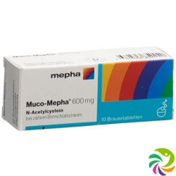 Muco Mepha 600mg 10 Brausetabletten