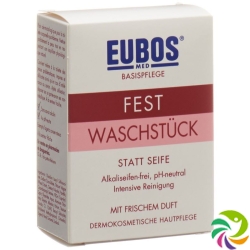 Eubos Seife Fest Parfümiert Rosa 125g