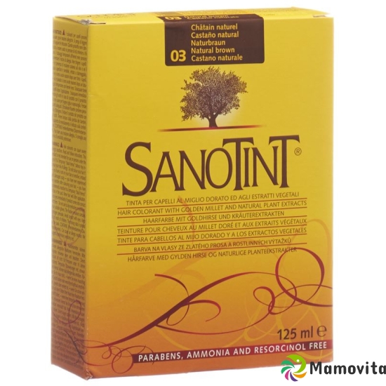 Sanotint Hair colour 03 natural brown buy online