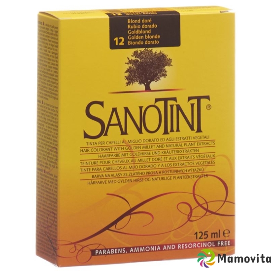 Sanotint Hair color 12 gold blonde buy online