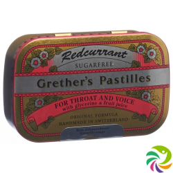 Grether’s Pastilles Redcurrant Zuckerfrei Dose 110g