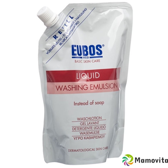 Eubos Seife flüssig Parfümiert Rosa Refill 400ml buy online