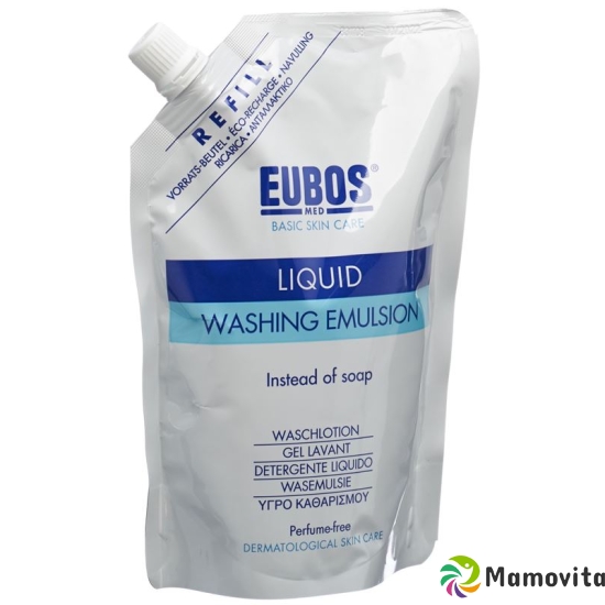 Eubos Seife flüssig Unparfümiert Blau Refill 400ml buy online