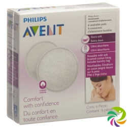 Avent Philips Stilleinlagen Waschbar 6 Stück