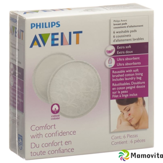 Avent Philips Stilleinlagen Waschbar 6 Stück buy online