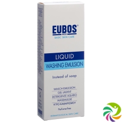 Eubos Seife Liquid Unparfümiert Blau Dosierspender 400ml