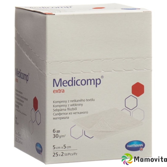 Medicomp Extra 6 Fach S30 5x5cm St 25x 2 Stück buy online