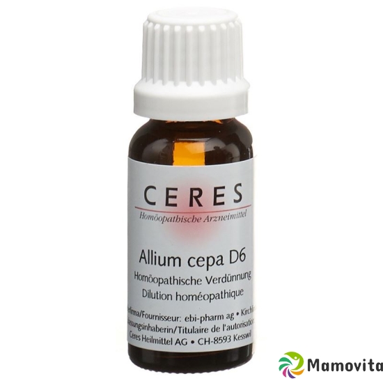 Ceres Allium Cepa D 6 Dilution 20ml buy online