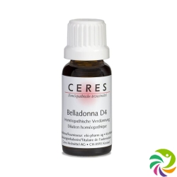 Ceres Belladonna D 4 Dilution 20ml