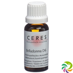 Ceres Belladonna D 6 Dilution 20ml