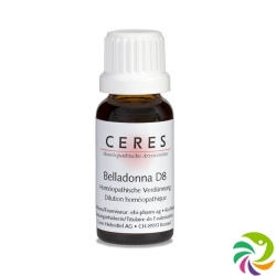 Ceres Belladonna D 8 Dilution 20ml