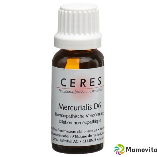 Ceres Mercurialis D 6 Dilution 20ml buy online